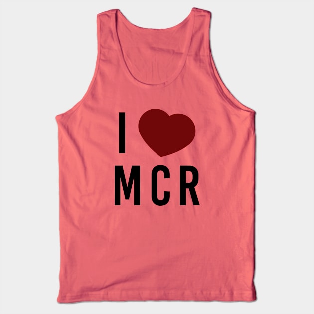 I Love Manchester Tank Top by chgcllc